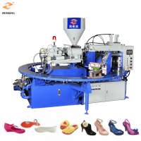 Rotary PVC Jelly shoe making machine